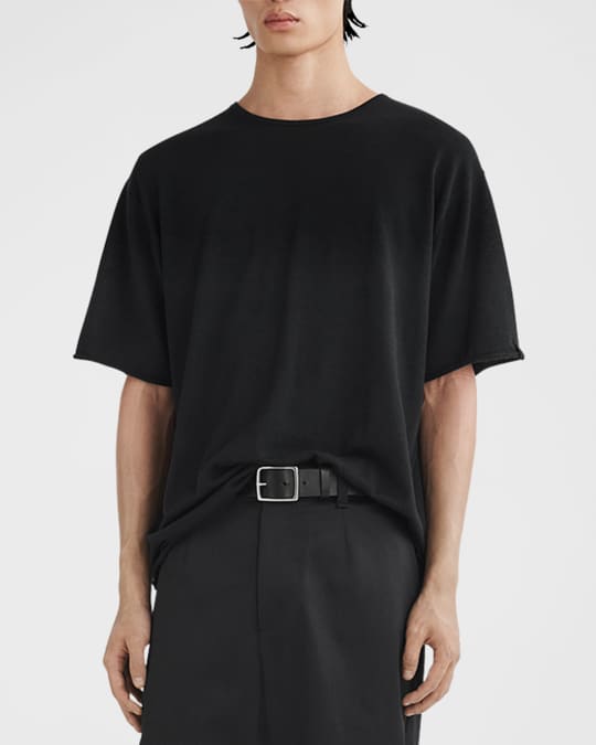 Rag & Bone Men's Reid Knit Merino TShirt Neiman Marcus