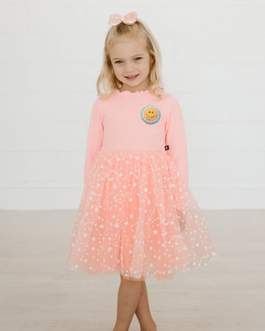 Girl s Patched Combo Tutu Dress Size 2 10