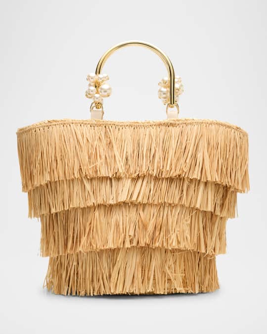 Raffia Luna Bag