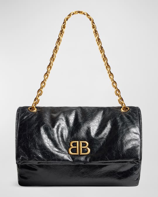 Balenciaga Monaco Medium Chain Bag | Neiman Marcus