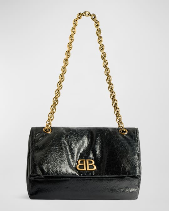 Balenciaga Monaco Small Chain Bag | Neiman Marcus