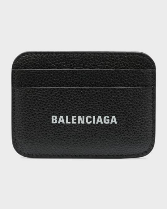 カードケース・名刺入れ [BALENCIAGA] Monogrammed Coated Canvas Card Holder Balenciaga Men's Signature Card Holder BB Monogram Coated