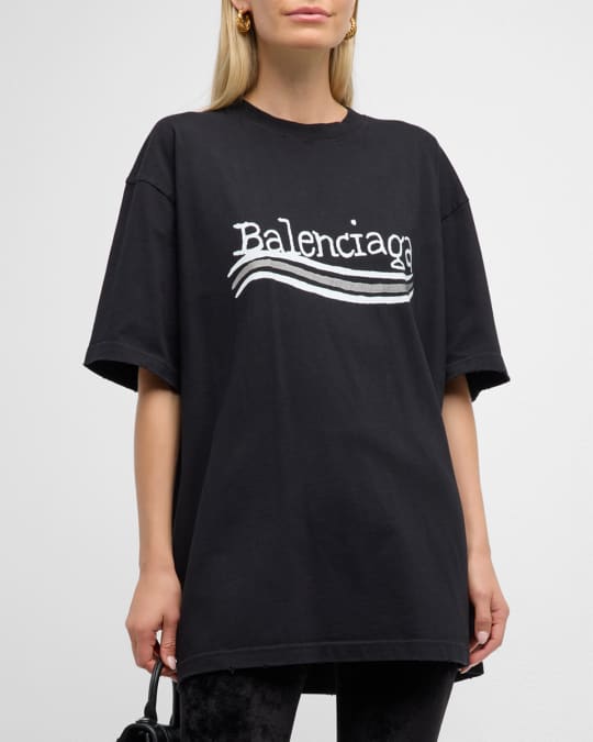 BALENCIAGA HAND-DRAWN Tシャツ Balenciaga Hand Drawn T-Shirt Large Fit | Saks Fifth Avenue