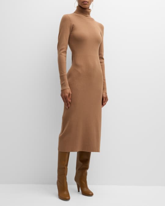 The Emery Turtleneck Midi Sweater Dress