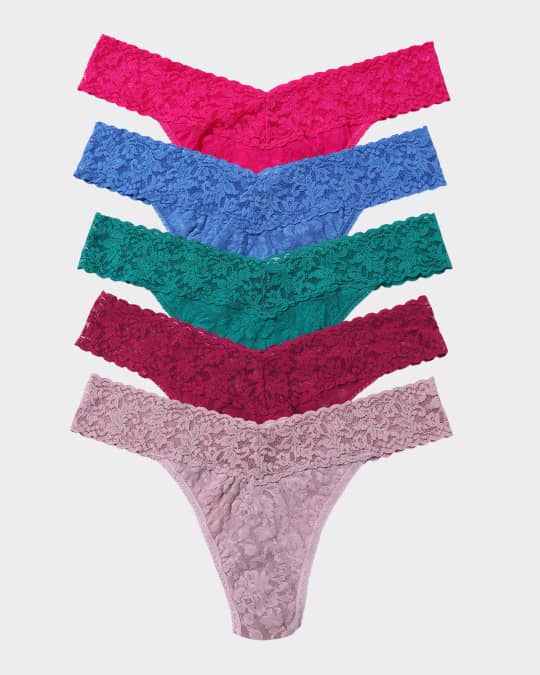 Original Lace Signature Lace Thong 5-Pack