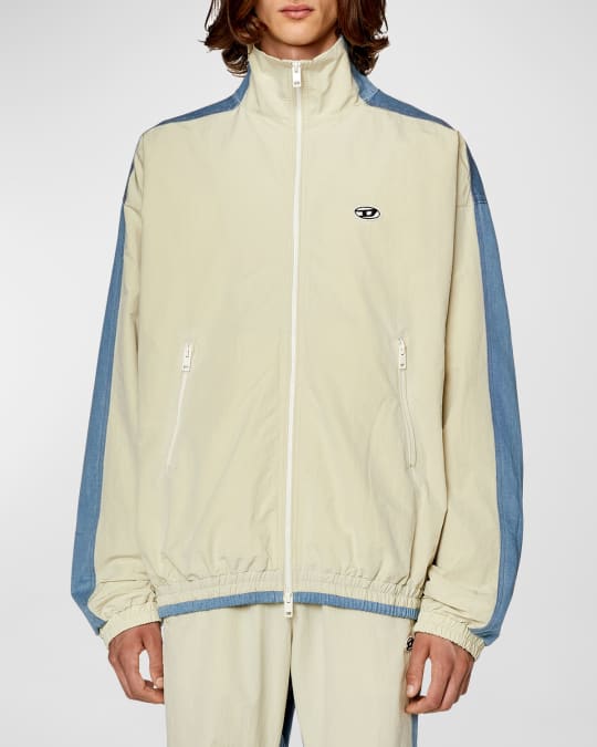 Diesel Men s J Bright Colorblock Tracksuit Top Neiman Marcus
