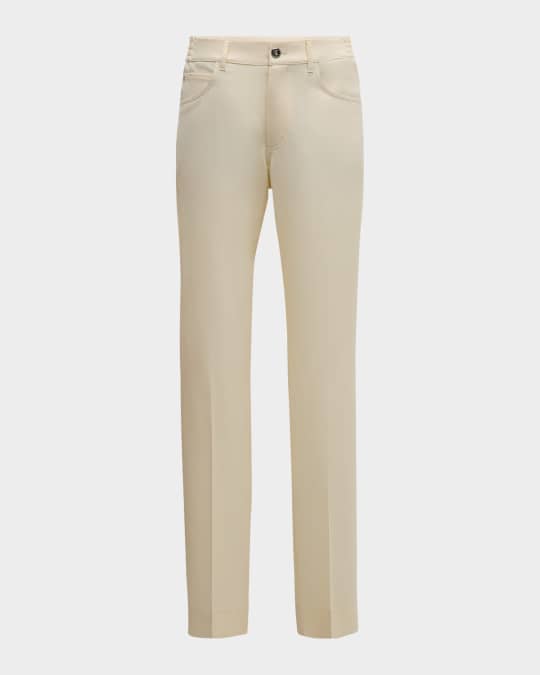 Men's Wool Stretch 5-Pocket Pants 