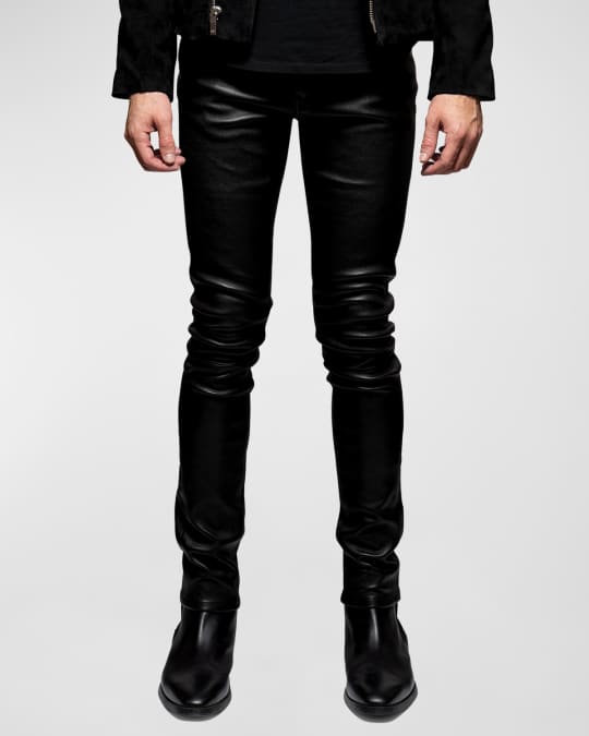 Neiman marcus leather pants top