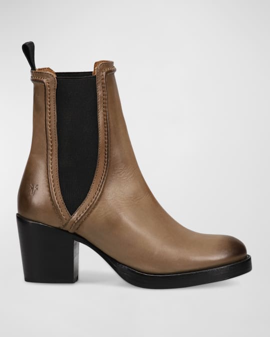 Frye Jean Calfskin Chelsea Ankle Boots Neiman Marcus