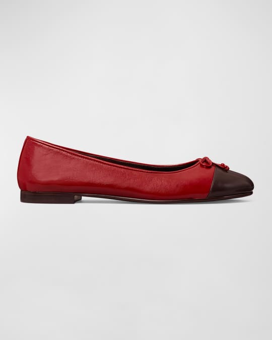 Chanel ballet top flats neiman marcus