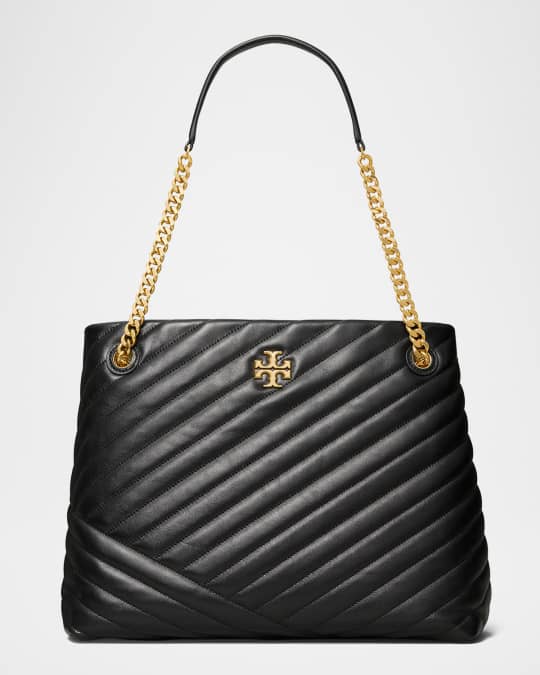 Kira Chevron-Quilted Leather Tote Bag