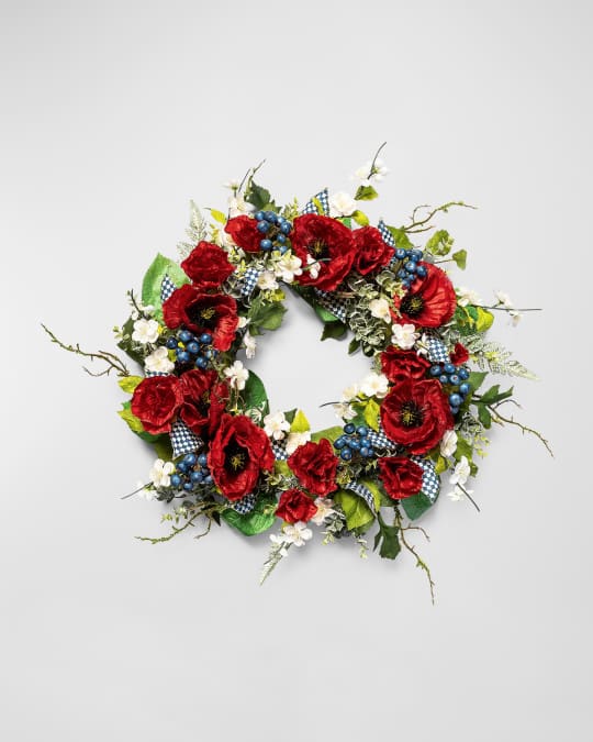 Royal Poppy Wreath