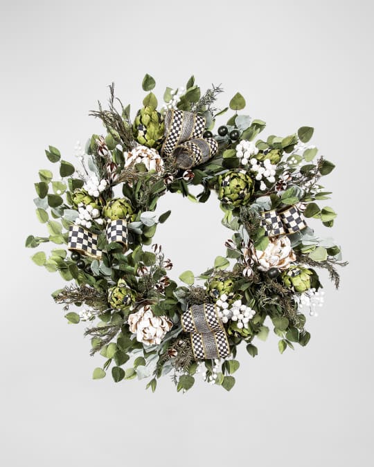 Courtly Artichoke Wreath