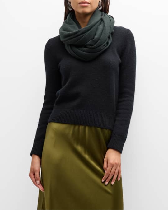 Neiman marcus cashmere wrap top
