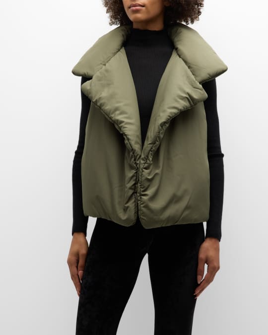 Norma kamali puffer vest hotsell