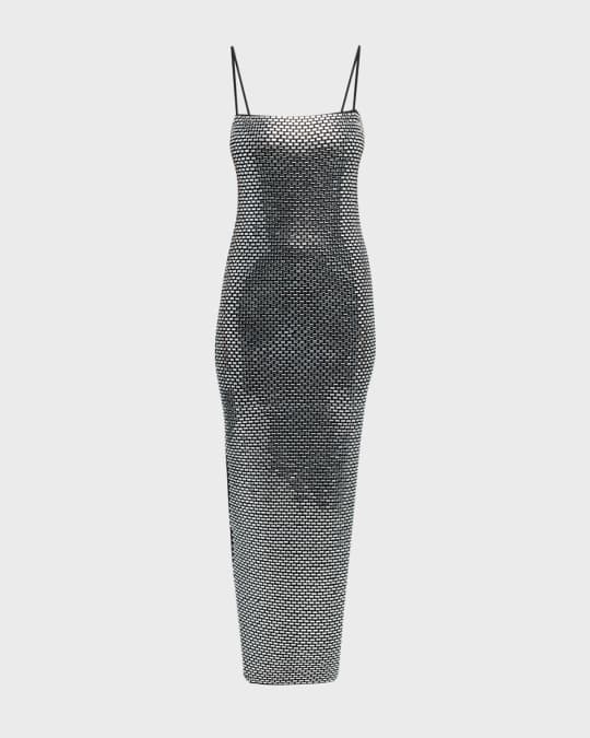 Retrofete Kyree Metallic Knit Bodycon Maxi Dress | Neiman Marcus