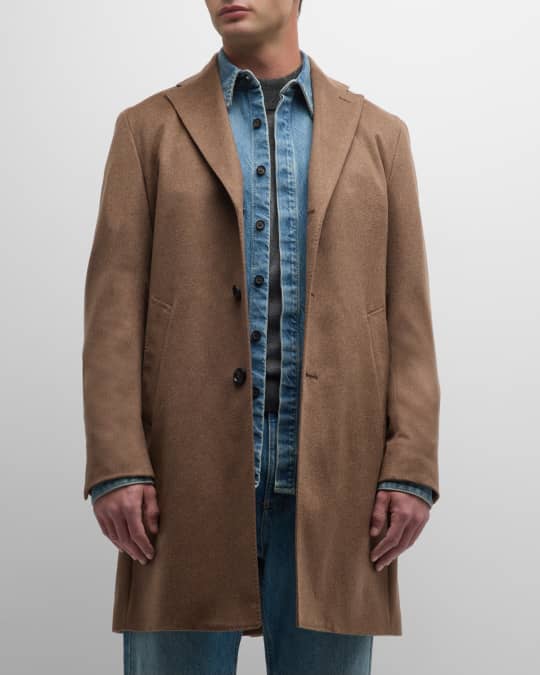 Neiman Marcus Men s Cashmere Topcoat Neiman Marcus