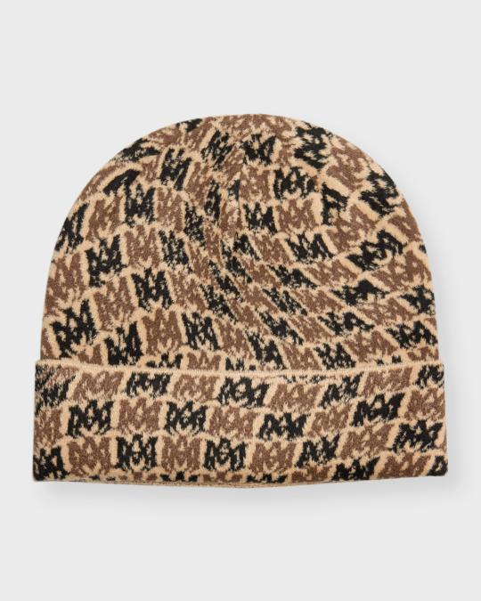 Amiri Men's MA Swirl Beanie Hat | Neiman Marcus