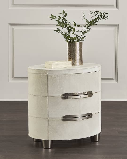 Lyric Hairhide Nightstand