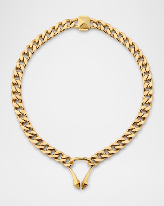 18K Yellow Gold Chain Necklace