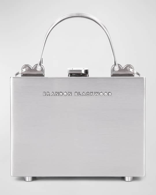 Brandon Blackwood Kendrick Mini Trunk Stainless Steel Top-Handle