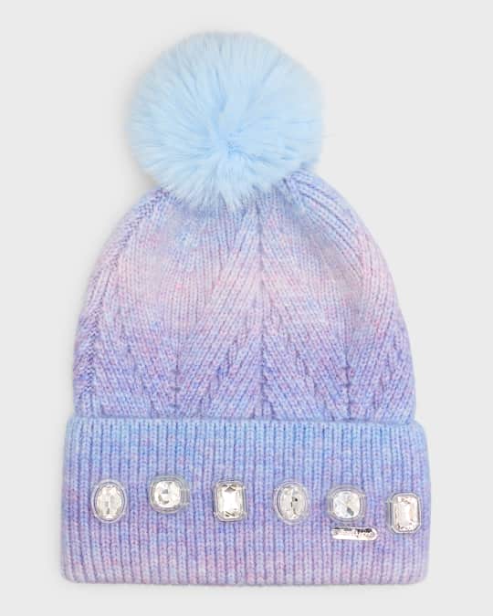 StyleBREAKER Fine Knit Beanie Hat With Glitter Thread, Slouch Long Beanie, Women's 04024142, Darkgray, One Size