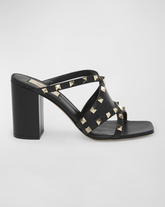 Valentino block sandals cheap
