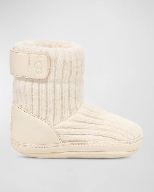 (取寄) アグオーストラリア インファント ガールズ スカイラー ブーティ UGG Australia UGG Australia Infant Girls Skylar Booties Cream UGG Girl's Skylar Knit Booties, Baby | Neiman Marcus