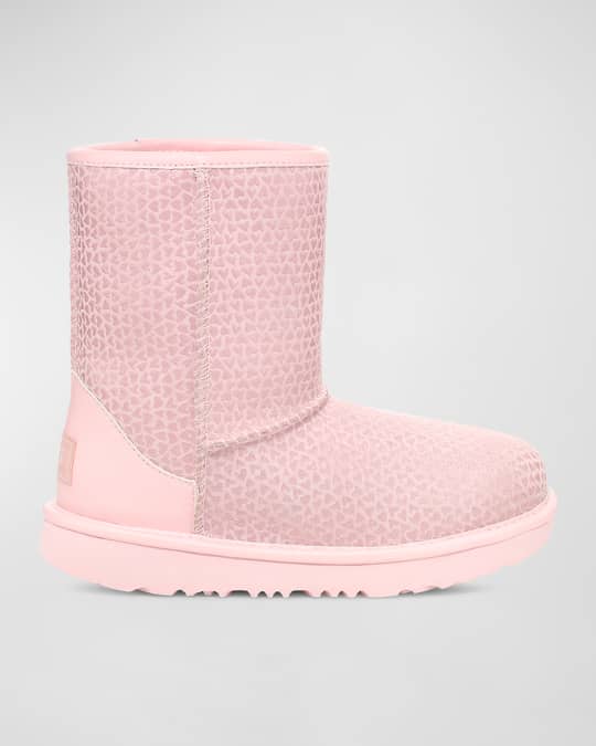 Pink ugg boots kids online