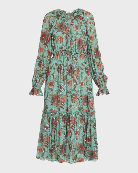 sachin and babi light blue dress Dream Tiered Chiffon Dress main image 0