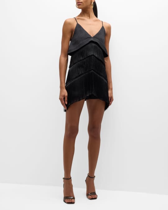 Alexis Priya Tiered Fringe Romper | Neiman Marcus