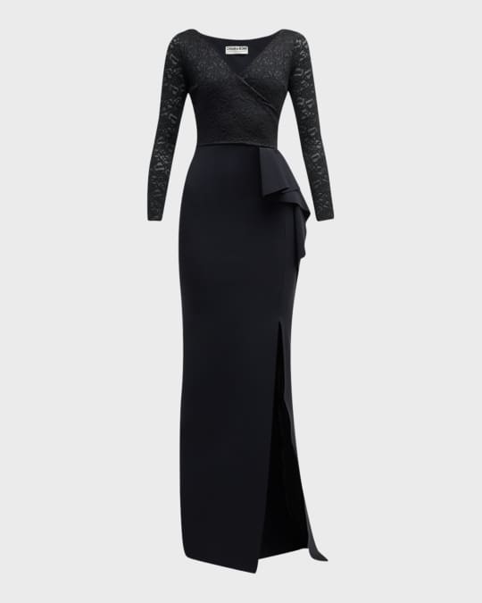 Chiara boni peplum gown online