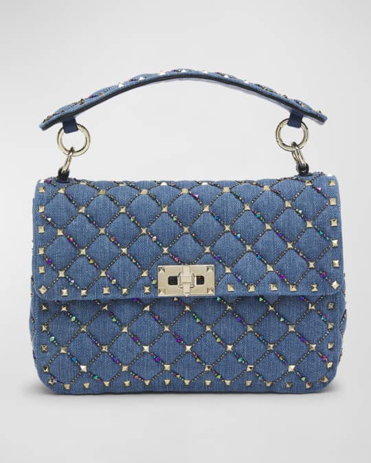 Valentino rockstud denim bag outlet