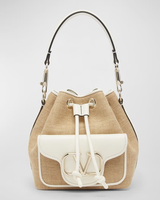Valentino Garavani Loco Small Drawstring Bucket Bag | Neiman