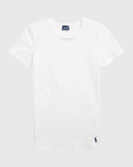 Polo Ralph Lauren Crewneck Organic Cotton T Shirt Neiman Marcus