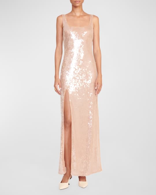 staud sequin dress Staud Le Sable Dress Pearl main image 1