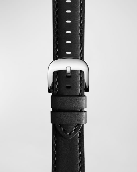 Men's Leather Watch Strap, 22mm