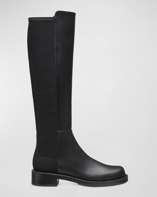 Bottes Stuart Weitzman Ryder - Taille 6,5 W (large) - Cuir Caramel - Neuf Sans Emballage