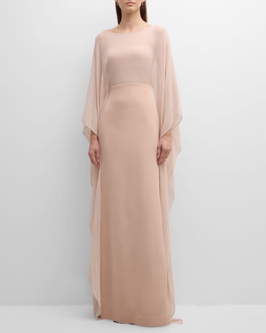 evening dress cover up Crushed Velvet Caftan