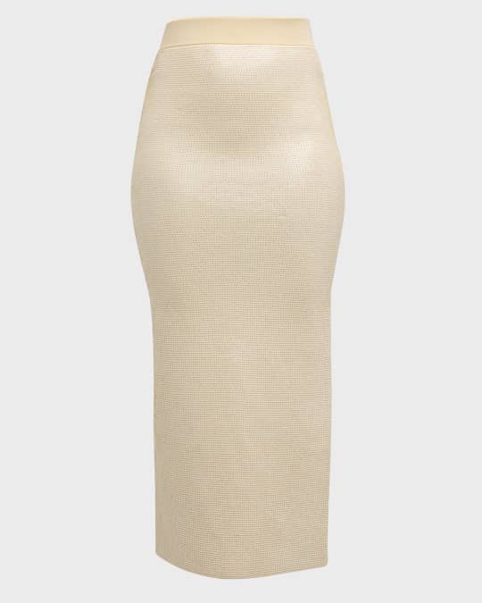Joan Pull On Sequin Midi Skirt