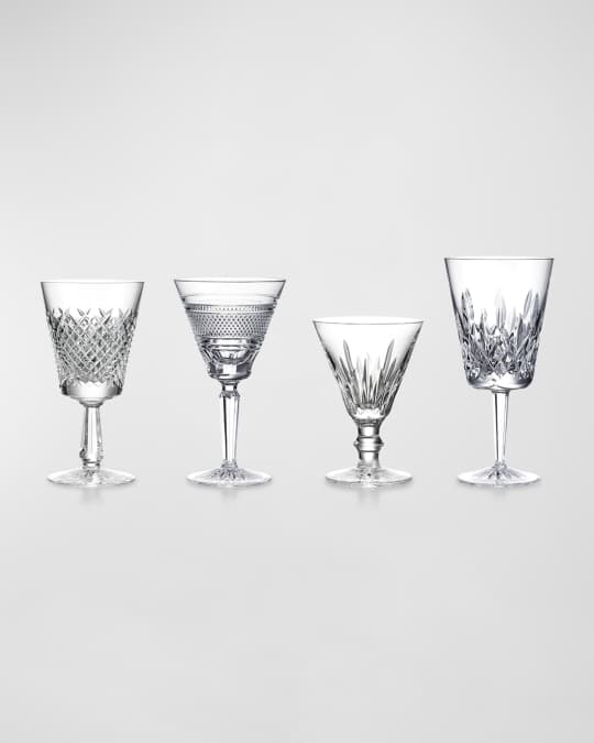 Waterford Crystal Heritage Mastercraft Mixed Wine Glasses, Set of 4