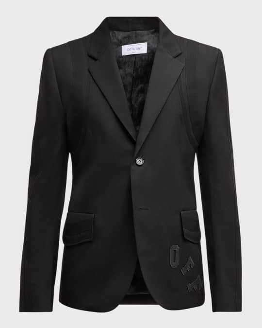 Men's Wool Varsity Blazer