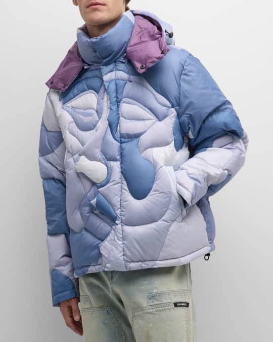 KidSuper Men's Kissing Puffer Jacket | Neiman Marcus
