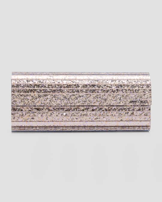 Jimmy Choo Sweetie Glitter Flap Clutch Bag Neiman Marcus