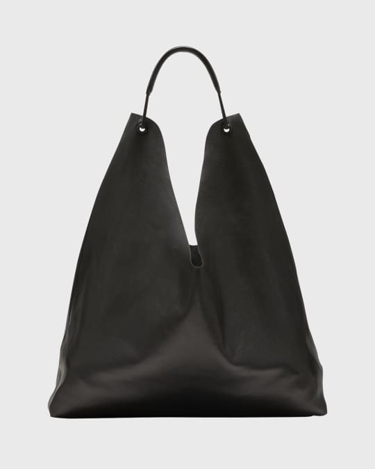 ハンドバッグ The Row Small Bindle Handbag In Nappa THE ROW Small Bindle in Nappa Crackled Leather | Neiman Marcus