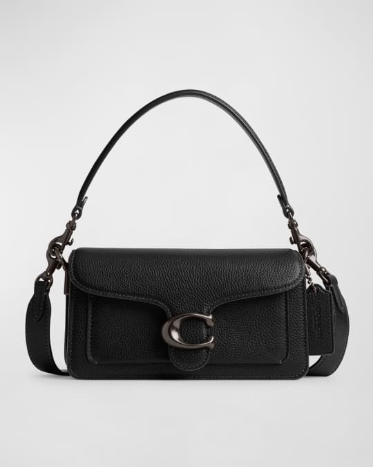 Coach Tabby 20 Pebble Leather Shoulder Bag | Neiman Marcus