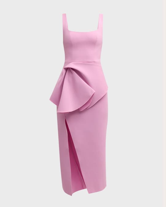 Acler Mohill Draped Sheath Dress | Neiman Marcus