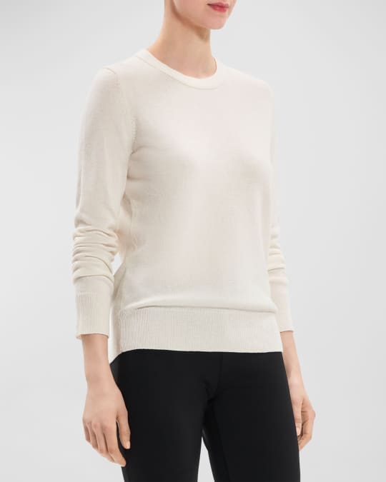 Theory Kaylenna Cashmere Crewneck Sweater Neiman Marcus