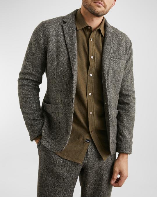 Rails Men's Reynard Tweed Sport Jacket | Neiman Marcus