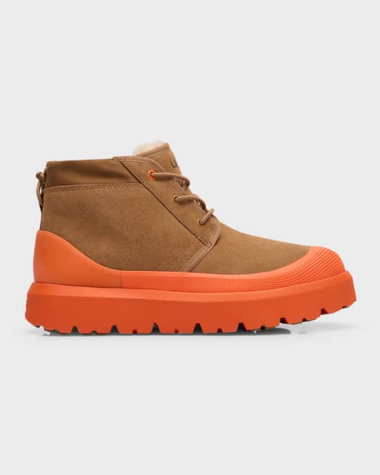 UGG Men s Neumel Weather Hybrid Suede Chukka Boots Neiman Marcus